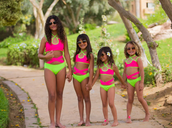 Glowy X Neon Bikini SALT Swimwear Egypt